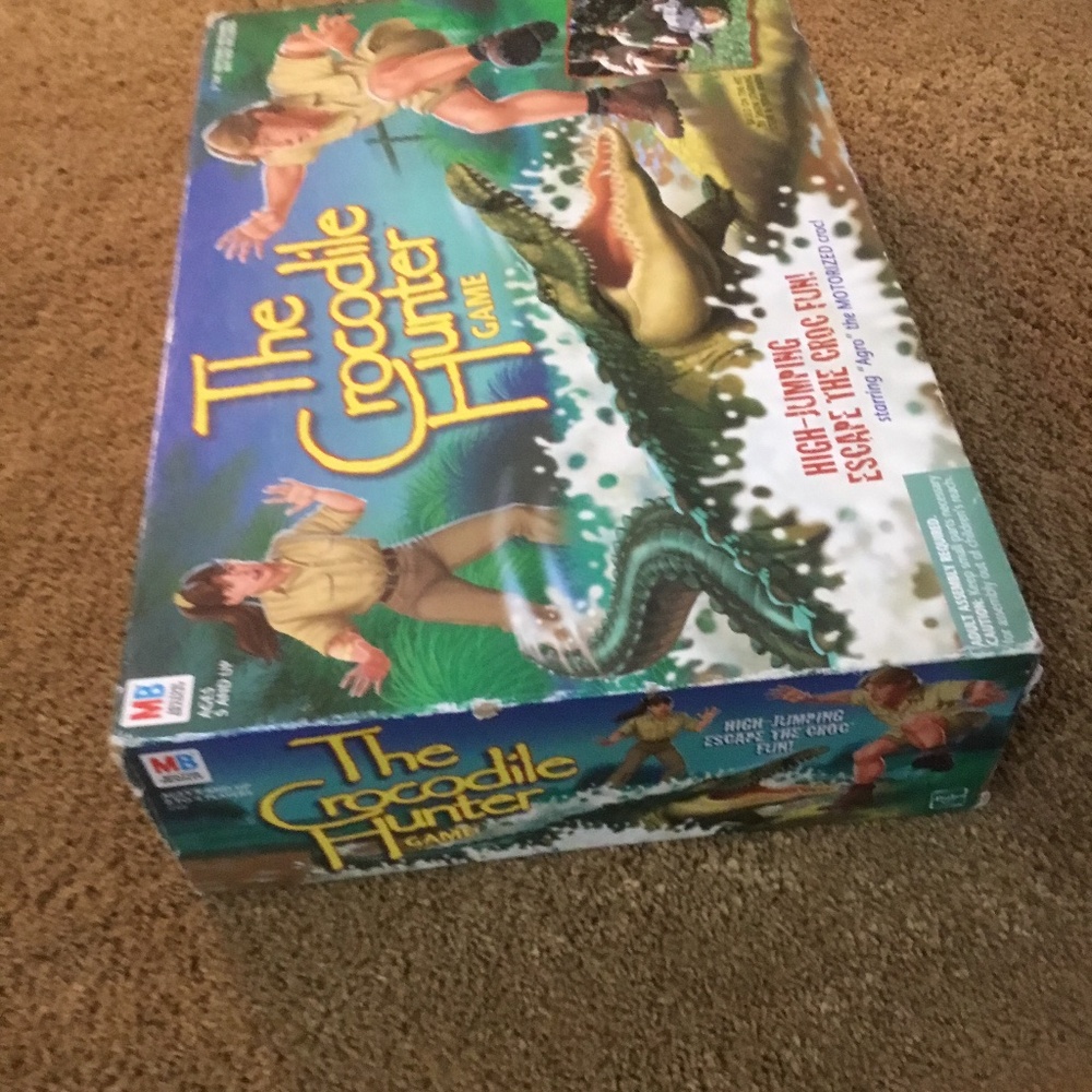 The Crocodile Hunter Game (1999) Motorized Croc “Agro” - Picture 12 of 16